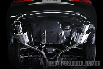 柿本改 KRnoble Ellisse ブラックダイヤ フーガ DBA-Y51 2009/11〜2010/3 【N52395C】 マフラー カキモト カキモト KRノーブルエリッセ ブラックダイヤ