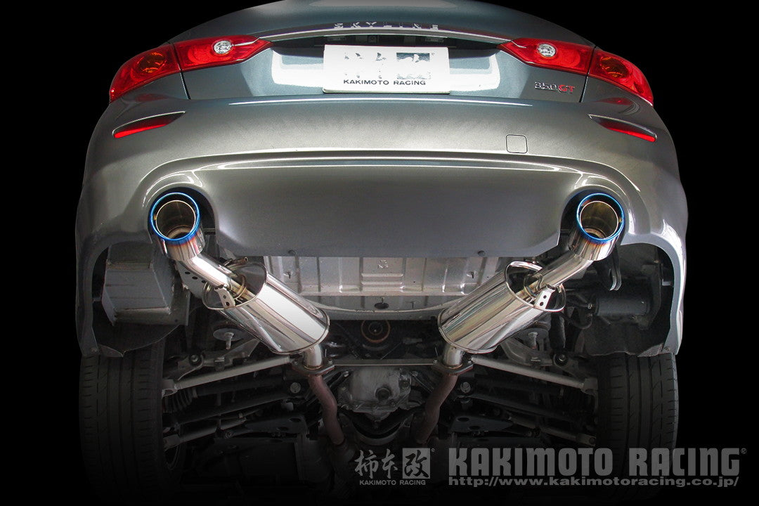 柿本改 Class KR リアピースのみ スカイライン セダン DAA 5AA-HV37 2014/2〜2022/10 【N713106】 マフラー カキモト カキモト クラスKR リアピースのみ