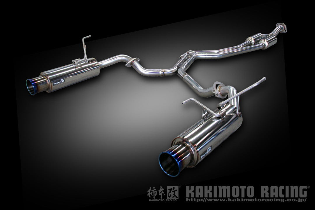 柿本改 Regu.06 & R Dualセンター付 レヴォーグ DBA-VM4 2014/6〜2020/10 【B22353W】 マフラー カキモト カキモト レグ06 & R デュアルセンター付