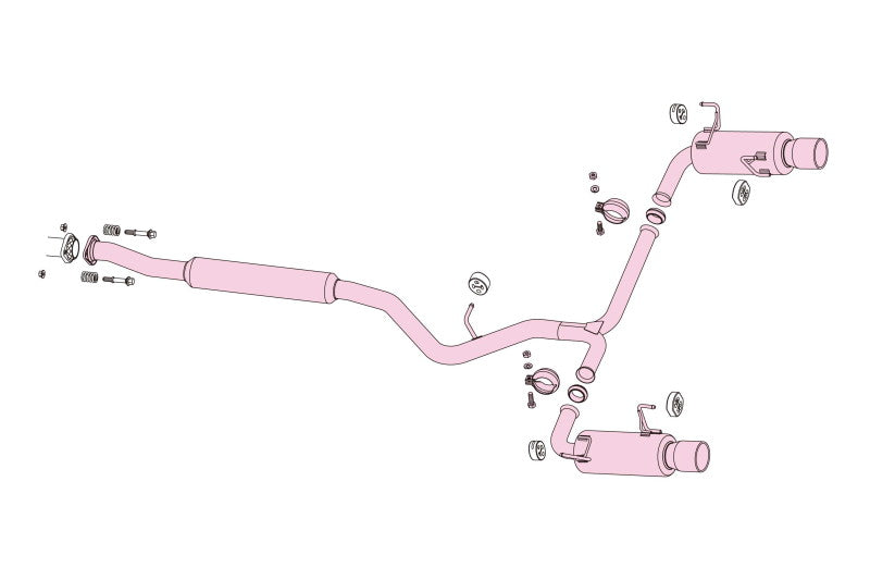 FUJITSUBO authorize A-R ＋BGテールオプション左右 レヴォーグ DBA-VM4 H26.6〜R2.10（2014.6〜2020.10） 【560-63711×1＋BG-OP2×1】 マフラー フジツボ オーソライズ A-R＋BGテールOP左右