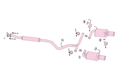 FUJITSUBO authorize A-R レガシィツーリングワゴン DBA-BRM H24.5〜H26.10（2012.5〜2014.10） 【560-64096】 マフラー フジツボ オーソライズ A-R