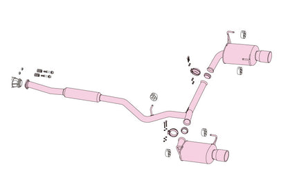 FUJITSUBO authorize A-R フォレスター DBA-SH5 H19.12〜H24.11（2007.12〜2012.11） 【560-64531】 マフラー フジツボ オーソライズ A-R