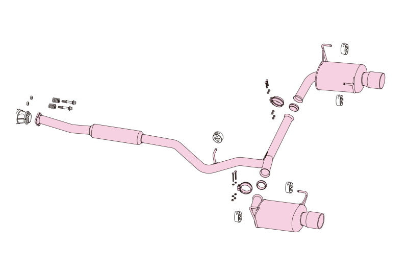 FUJITSUBO authorize A-R ＋BGテールオプション左右 フォレスター DBA-SH5 H19.12〜H24.11（2007.12〜2012.11） 【560-64531×1＋BG-OP2×1】 マフラー フジツボ オーソライズ A-R＋BGテールOP左右