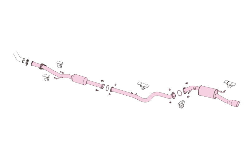 FUJITSUBO authorize A-R ＋BGテールオプション プジョー 208 ABA-A9C5F03 H25.7〜H27.10（2013.7〜2015.10） 【560-92531×1＋BG-OP×1】 マフラー フジツボ オーソライズ A-R＋BGテールOP