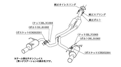 柿本改 Regu.06 & R Dualセンター付 WRX S4 DBA 3BA-VAG 2014/8〜2021/3 【B22354W】 マフラー カキモト カキモト レグ06 & R デュアルセンター付