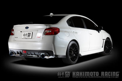 柿本改 Regu.06 & R Dualセンター付 WRX STI CBA-VAB 2014/8〜2020/4 【B22354W】 マフラー カキモト カキモト レグ06 & R デュアルセンター付