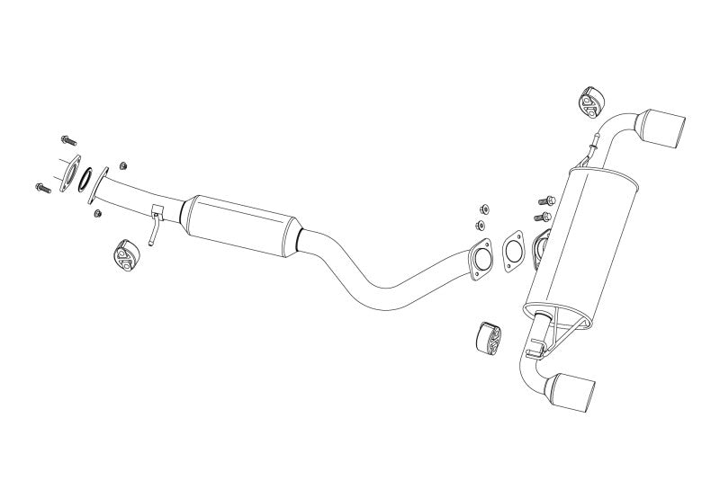 FUJITSUBO authorize A-R ＋BGテールオプション左右 GRヤリス 4BA-GXPA16 R2.9〜R6.3（2020.9〜2024.3） 【570-21231×1＋BG-OP2×1】 マフラー フジツボ オーソライズ A-R＋BGテールOP左右