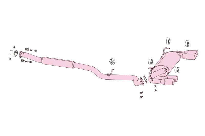 FUJITSUBO authorize A-R ＋BGテールオプション左右 インプレッサ WRX STI CBA-GRF H21.2〜H26.8（2009.2〜2014.8） 【570-63062×1＋BG-OP2×1】 マフラー フジツボ オーソライズ A-R＋BGテールOP左右