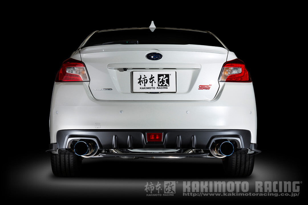 柿本改 Regu.06 & R Dualセンター付 WRX STI CBA-VAB 2014/8〜2020/4 【B22354W】 マフラー カキモト カキモト レグ06 & R デュアルセンター付
