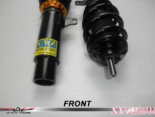 XYZ SSタイプ車高調 VOLKSWAGEN ニュービートル ABA-9CAQY/ABA-9CAWU/ABA-9CAXJ/ABA-9CAZJ/ABA-9CBFS/GF-9CAQY/GF-9CAWU/GF-9CAXJ/GF-9CAZJ/GF-9CBFS/G