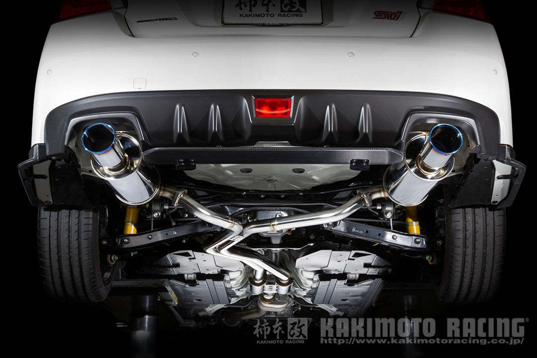 柿本改 Regu.06 & R Dualセンター付 WRX S4 DBA 3BA-VAG 2014/8〜2021/3 【B22354W】 マフラー カキモト カキモト レグ06 & R デュアルセンター付