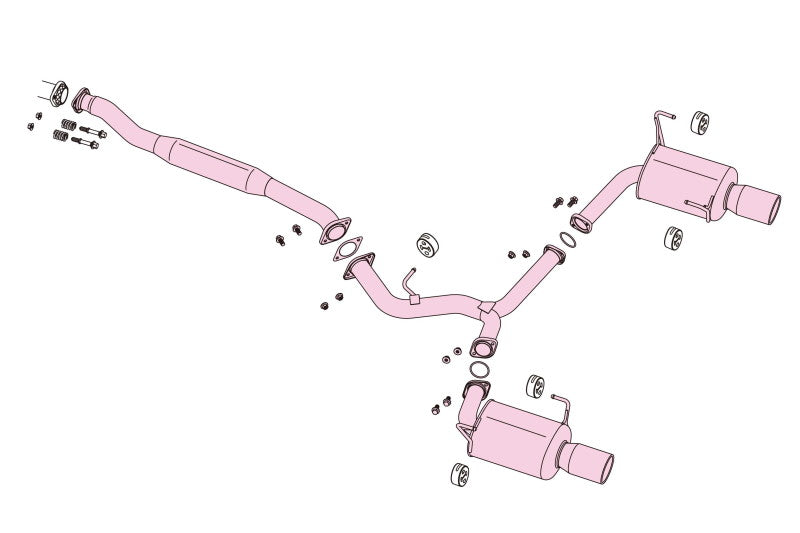 FUJITSUBO authorize A-R（BGテール） WRX S4 DBA-VAG H26.8〜R2.8（2014.8〜2020.8） 【570-63115】 マフラー フジツボ オーソライズ A-R