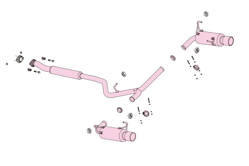 FUJITSUBO authorize A-R レガシィツーリングワゴン DBA-BR9 H21.5〜H25.5（2009.5〜2013.5） 【570-64091】 マフラー フジツボ オーソライズ A-R