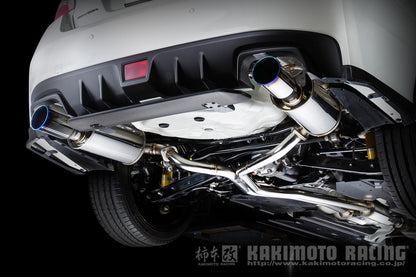 柿本改 Regu.06 & R Dualセンター付 WRX S4 DBA 3BA-VAG 2014/8〜2021/3 【B22354W】 マフラー カキモト カキモト レグ06 & R デュアルセンター付