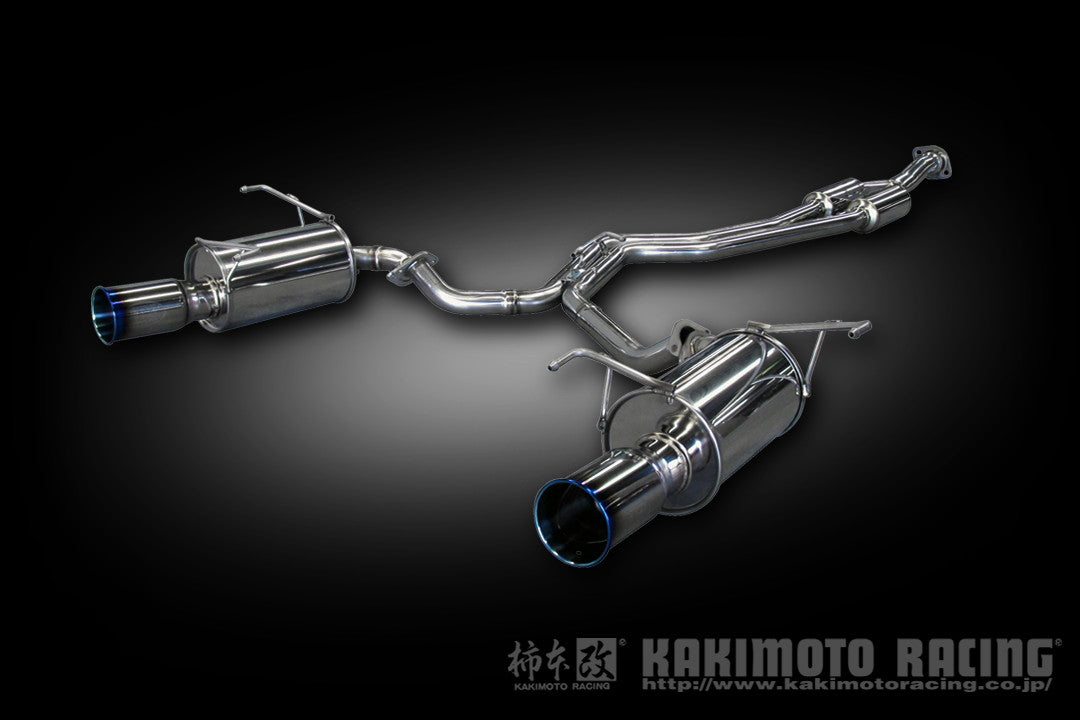 柿本改 Regu.06 & R Dualセンター付 WRX S4 DBA 3BA-VAG 2014/8〜2021/3 【B22354W】 マフラー カキモト カキモト レグ06 & R デュアルセンター付