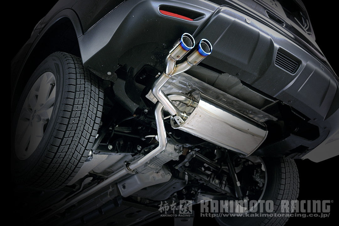 柿本改 Class KR エクストレイル DAA 5AA-HNT32 2015/5〜2022/7 【N71399】 マフラー カキモト カキモト クラスKR