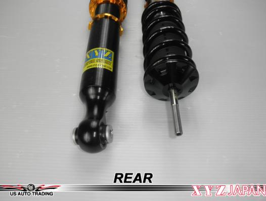 XYZ SSタイプ車高調 VOLKSWAGEN ゴルフ3 ハッチバック E-1H2E/E-1HABS/E-1HADY/E-1HADZ/E-1HAGG 1993〜1998 SS-VO08