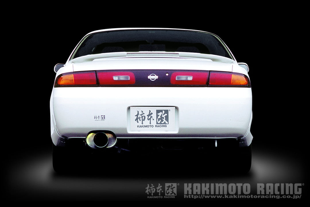 柿本改 Kakimoto.R シルビア E-(C)S14 1993/10〜1999/1 【NS330】 マフラー カキモト カキモト カキモトR