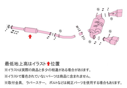FUJITSUBO authorize A-RM (GRリヤバンパースポイラー用) ＋BGテールオプション左右 GR86 3BA-ZN8 R3.10〜（2021.10〜） 【260-23218×1＋BG-OP2×1】 マフラー フジツボ オーソライズ A-RM＋BGテールOP左右