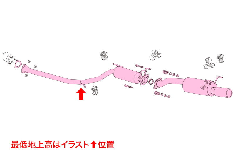 FUJITSUBO authorize A-RM シビックタイプR ABA-FD2 H19.3〜H22.8（2007.3〜2010.8） 【260-52076】 マフラー フジツボ オーソライズ A-RM