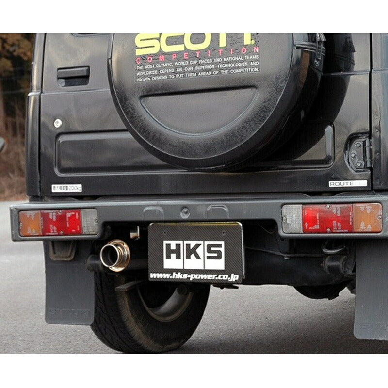 HKS silent Hi-Power ジムニー JA11C 91/06-95/01 【31006-AS011】 マフラー silent Hi-Power エッチケーエス サイレントハイパワー