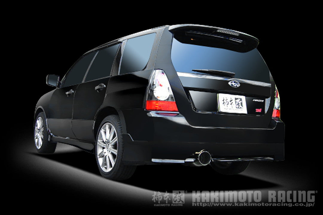 柿本改 HYPER FULLMEGA N1+ Rev. フォレスター TA-SG5 2002/2〜2007/12 【B31310】 マフラー カキモト カキモト ハイパーフルメガN1プラス レブ