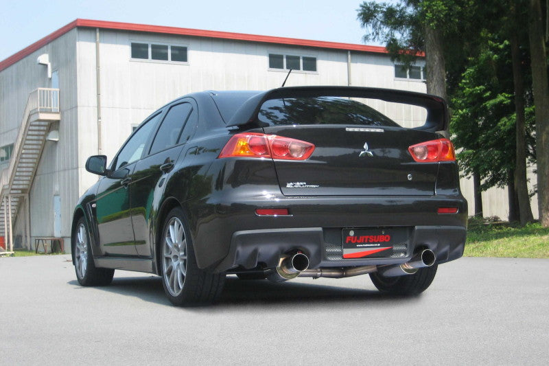 FUJITSUBO authorize A-RM ＋BGテールオプション左右 ランサーエボリューションX CBA-CZ4A H19.10〜H28.3（2007.10〜2016.3） 【270-32073×1＋BG-OP2×1】 マフラー フジツボ オーソライズ A-RM＋BGテールOP左右