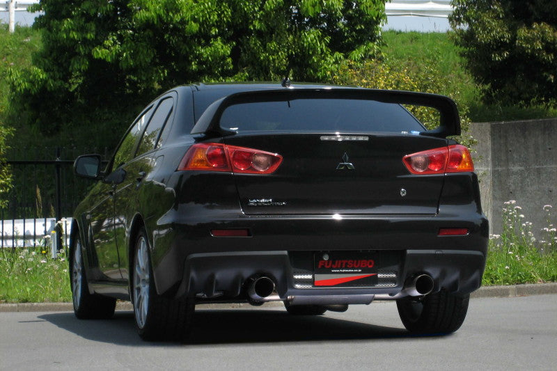 FUJITSUBO authorize A-RM (チタニウムモデル) ＋BGテールオプション左右 ランサーエボリューションX CBA-CZ4A H19.10〜H28.3（2007.10〜2016.3） 【270-32074×1＋BG-OP2×1】 マフラー フジツボ オーソライズ A-RM＋BGテールOP左右