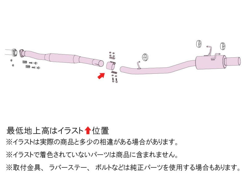 FUJITSUBO authorize A-RM ＋BGテールオプション WRX STI CBA-VAB H26.8〜R2.（2014.8〜2020.） 【270-63111×1＋BG-OP×1】 マフラー フジツボ オーソライズ A-RM＋BGテールOP