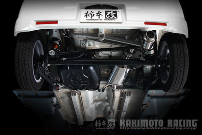 柿本改 hyper GTbox Rev. ワゴンR DBA-MH23S 2008/9〜2010/3 【S41325】 マフラー カキモト カキモト ハイパーGTボックス レブ