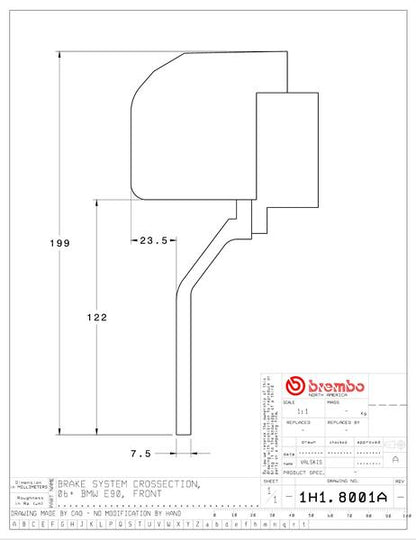 brembo GT-KIT BMW E90 2006〜2006 1H1.8001A/1H2.8001A