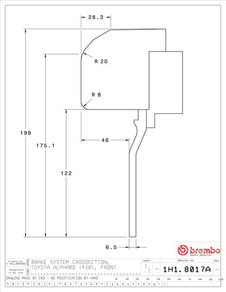 brembo GT-KIT トヨタ アルファード/ヴェルファイア 30系 2018〜 1H1.8017A/1H2.8017A
