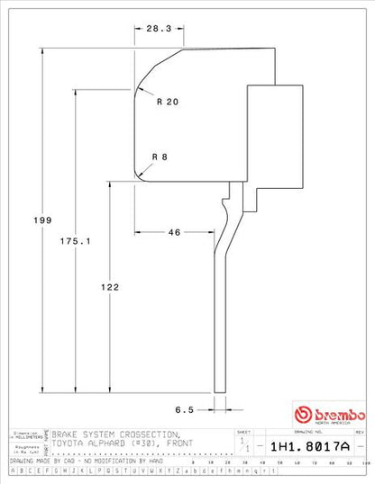 brembo GT-KIT トヨタ アルファード/ヴェルファイア 30系 2018〜 1H1.8017A/1H2.8017A