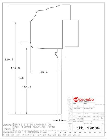 brembo GT-KIT FERRARI F430 2005〜2009 1M1.9008A/1M2.9008A