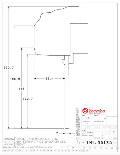 brembo GT-KIT FERRARI 360モデナ 2004〜2004 1M1.9013A/1M2.9013A