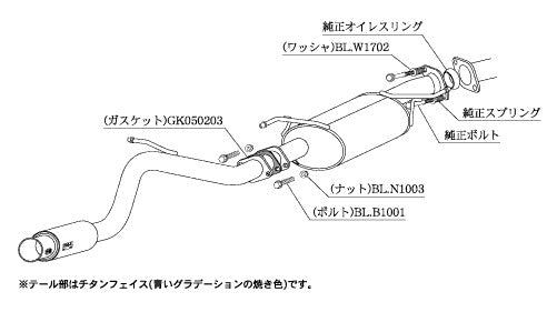 柿本改 GTbox 06&S スクラムワゴン ABA-DG64W 2010/5〜2015/3 【S44317】 マフラー カキモト カキモト GTボックス 06&S