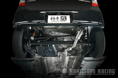 柿本改 GTbox 06&S AZワゴン DBA-MJ23S 2008/9〜2010/3 【S44325】 マフラー カキモト カキモト GTボックス 06&S