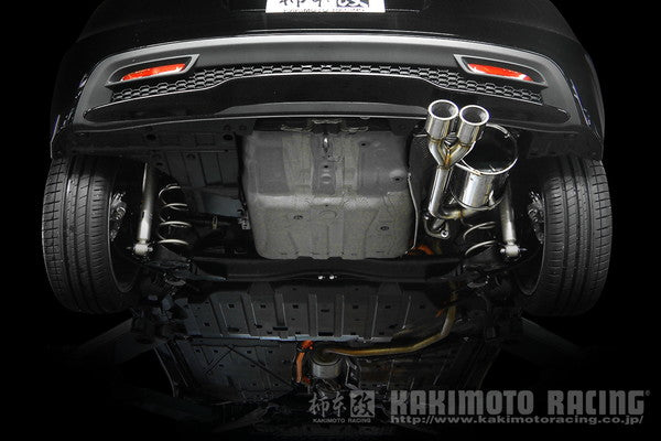 Kakimoto 柿本　CRZ用マフラー CR-Z ZF2 マフラー 柿本改 KRノーブルエリッセ ブラックダイヤ H52386C