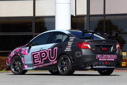 FUJITSUBO authorize EXH PERFORMANCE UNIT (AUTHORIZE) ＋BGテールオプション WRX STI CBA-VAB H29.11〜H30.6（2017.11〜2018.6） 【050-63104×1＋BG-OP×1】 マフラー フジツボ オーソライズ EPU＋BGテールOP