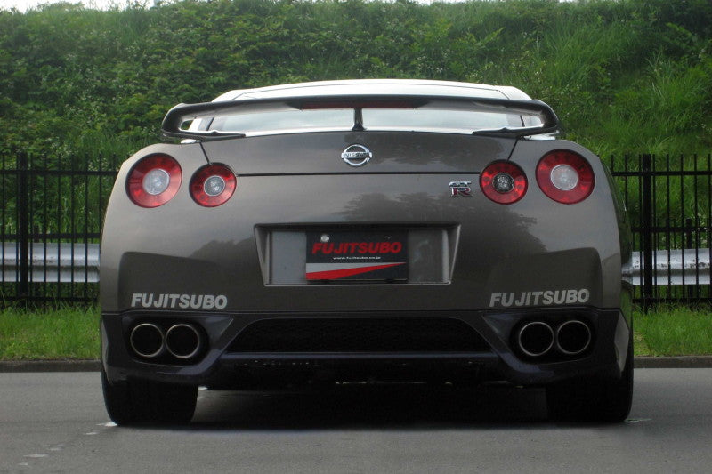 FUJITSUBO legalis Super Ti ＋BGテールオプション左右 GT-R CBA-R35 H19.12〜H20.12（2007.12〜2008.12） 【480-15311×1＋BG-OP2×1】 マフラー フジツボ レガリス スーパーTi＋BGテールOP左右