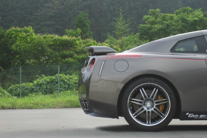 FUJITSUBO legalis Super Ti ＋BGテールオプション左右 GT-R CBA-R35 H19.12〜H20.12（2007.12〜2008.12） 【480-15311×1＋BG-OP2×1】 マフラー フジツボ レガリス スーパーTi＋BGテールOP左右