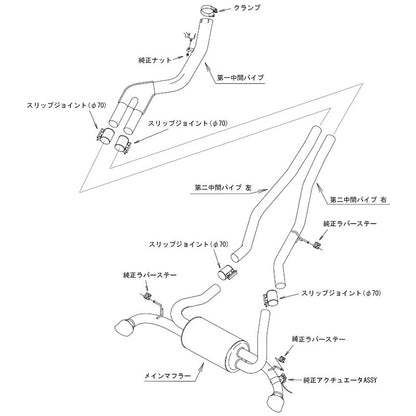 HKS Super Turbo Muffler URBAN MATTE EDITION GRスープラ DB42 19/05-20/09 【31029-AT011】 マフラー Super Turbo Muffler エッチケーエス スーパーターボマフラー アーバンマットエディション