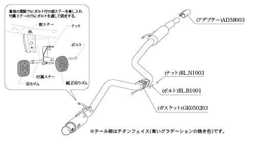 柿本改 GTbox 06&S スペーシアギア DAA 4AA-MK53S 2018/12〜2023/11 【S44335】 マフラー カキモト カキモト GTボックス 06&S
