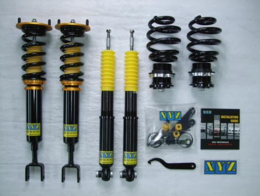XYZ SSタイプ車高調 VOLKSWAGEN パサートセダン E-3BADR/E-3BAEB/E-3BAMX/E-3BAPU/E-3BAZM/E-3BAZX/GF-3BADR/GF-3BAEB/GF-3BAMX/GF-3BAPU/GF-3BAZM/GF-