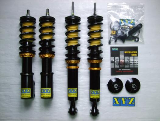 XYZ SSタイプ車高調 VOLKSWAGEN ヴェント E-1H2E/E-1HAAA/E-1HABS/E-1HADY/E-1HADZ/E-1HAGG 1991〜1998 SS-VO47