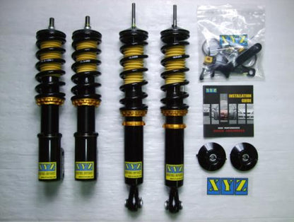 XYZ SSタイプ車高調 VOLKSWAGEN ヴェント E-1H2E/E-1HAAA/E-1HABS/E-1HADY/E-1HADZ/E-1HAGG 1991〜1998 SS-VO47
