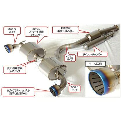 HKS Super Turbo Muffler Ti GRヤリス Gen1 前期 GXPA16 20/09-24/03 【31029-AT010】 マフラー Super Turbo Muffler Ti エッチケーエス スーパーターボマフラー Ti