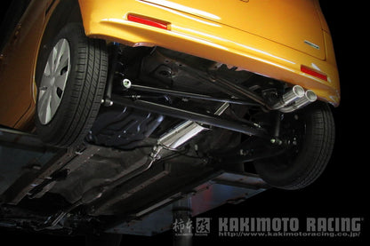柿本改 KRnoble Ellisse クリスタル アルトラパン CBA-HE22S 2008/11〜2010/3 【S52325A】 マフラー カキモト カキモト KRノーブルエリッセ クリスタル