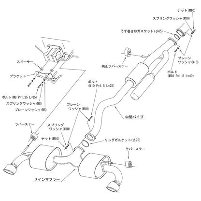 HKS Super Turbo Muffler URBAN MATTE EDITION GRヤリス Gen1 前期 GXPA16 20/09-24/03 【31029-AT016】 マフラー エッチケーエス スーパーターボマフラー アーバンマットエディション