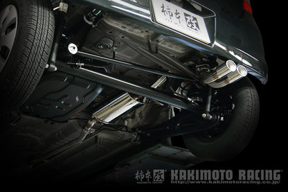 柿本改 KRnoble Ellisse ブラックダイヤ AZワゴン DBA-MJ23S 2010/4〜2012/12 【S52325C】 マフラー カキモト カキモト KRノーブルエリッセ ブラックダイヤ